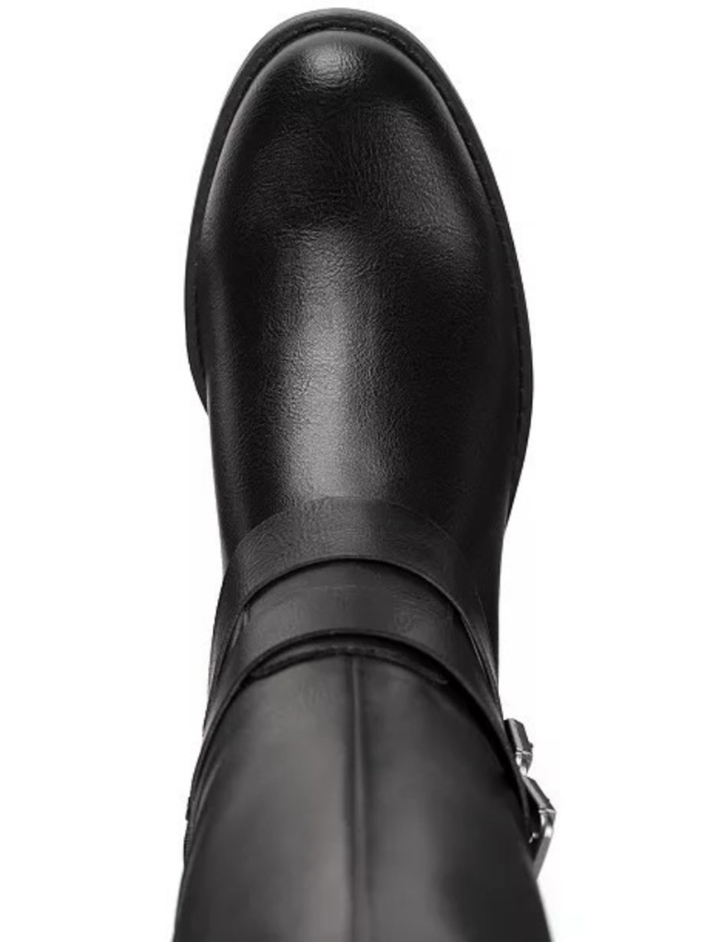 Style & Co Women's Black Maliaa Faux Leather Knee High Riding Boots NWT - Picture 5 of 12